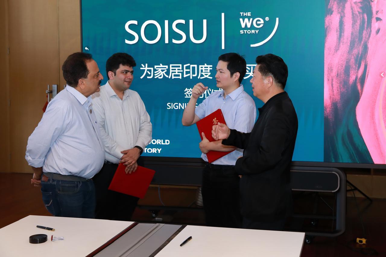 Pre-signing discussion — SOISU and We Story leadership teams