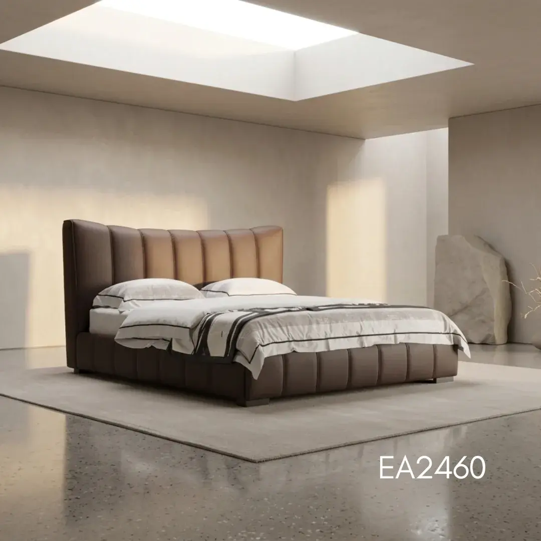 EA2460 Leather Bed