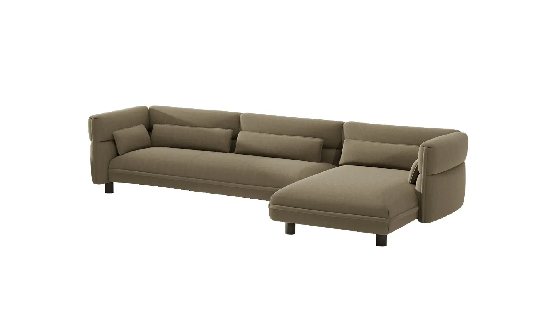 LC192 Fabric Sofa — detail view