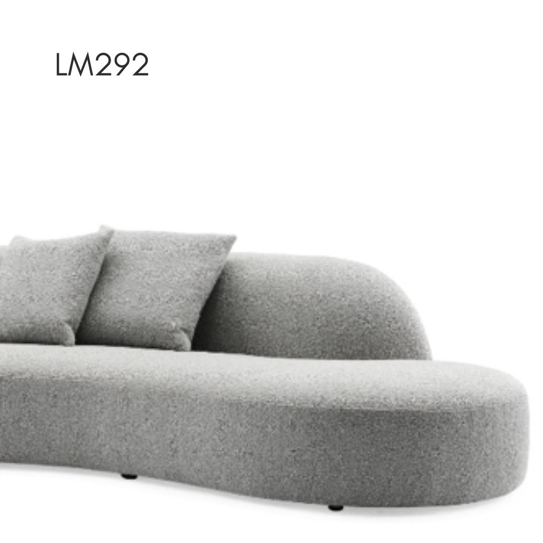 Arco Curved Sofa — lifestyle