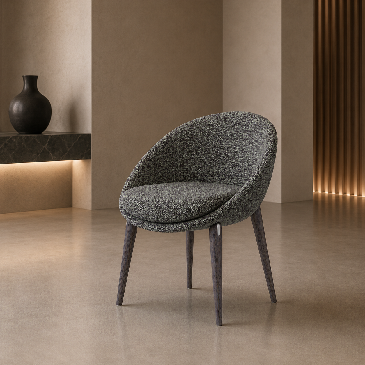 Orbita Dining Chair — detail view