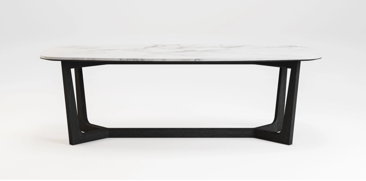 Selva Dining Table — detail view