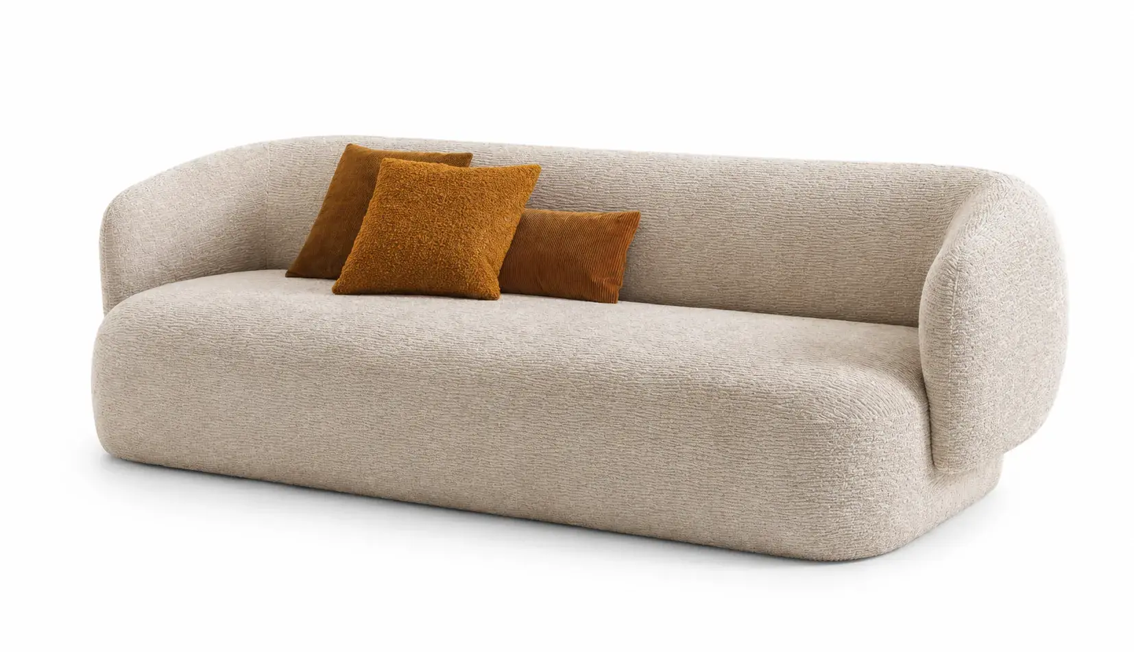 SSS01 Leather Sofa — detail view