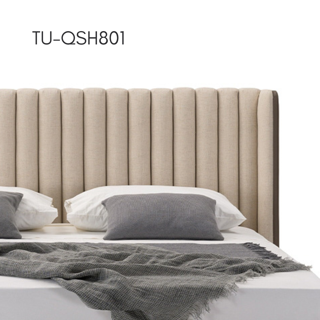 Canale Upholstered Bed — detail view