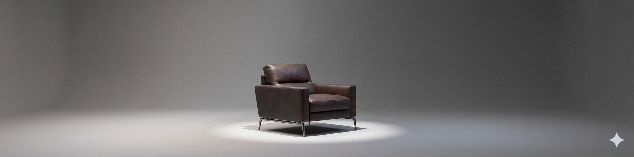 Italian Swivel Armchair — Forest Green