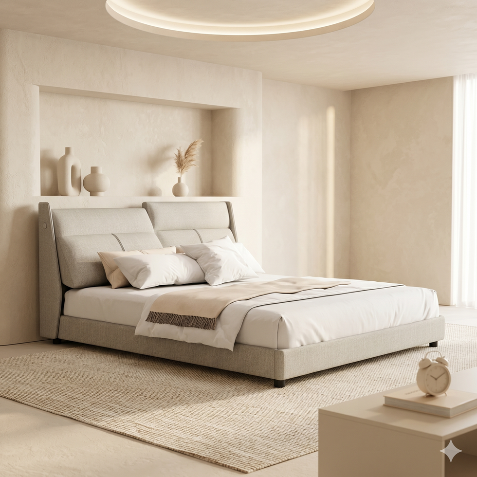 Sogno — Italian dream-bed, storage built in.